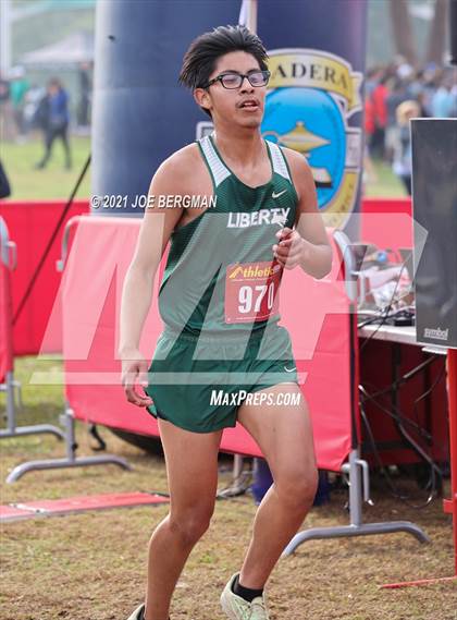 Thumbnail 3 in CIF Central Section Cross Country Championships (Boys D5 Race) photogallery.