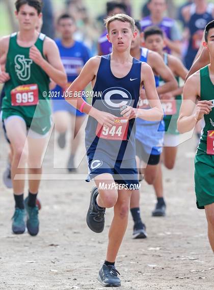 Thumbnail 1 in CIF Central Section Cross Country Championships (Boys D5 Race) photogallery.