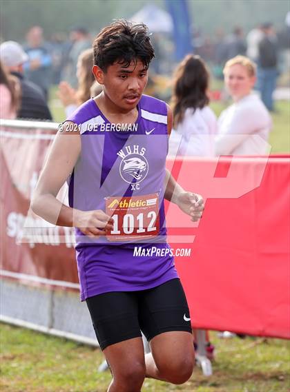 Thumbnail 2 in CIF Central Section Cross Country Championships (Boys D5 Race) photogallery.