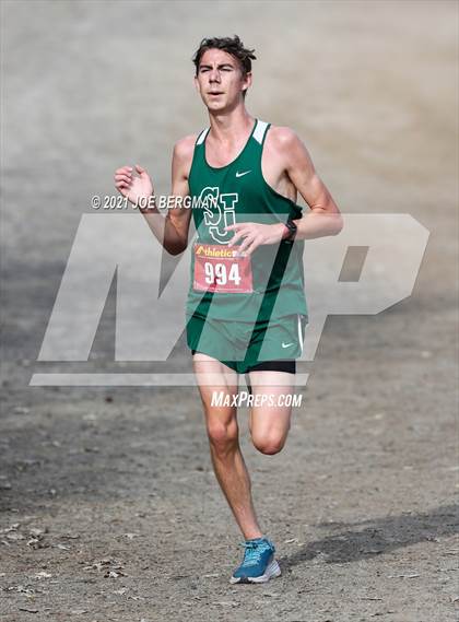 Thumbnail 2 in CIF Central Section Cross Country Championships (Boys D5 Race) photogallery.