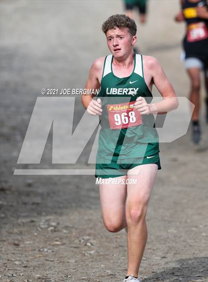 Thumbnail 1 in CIF Central Section Cross Country Championships (Boys D5 Race) photogallery.