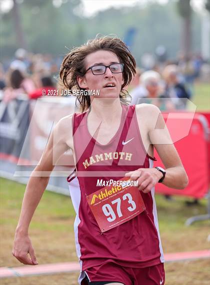 Thumbnail 2 in CIF Central Section Cross Country Championships (Boys D5 Race) photogallery.