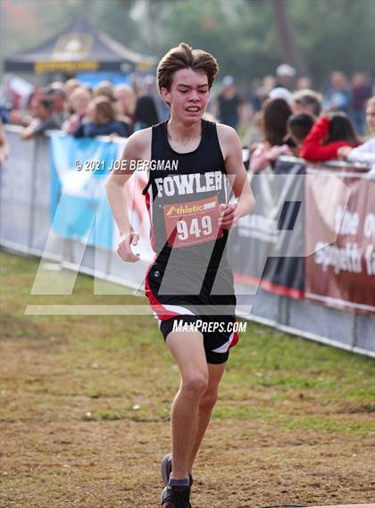 Thumbnail 1 in CIF Central Section Cross Country Championships (Boys D5 Race) photogallery.