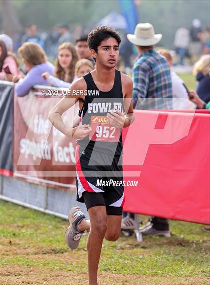 Thumbnail 1 in CIF Central Section Cross Country Championships (Boys D5 Race) photogallery.
