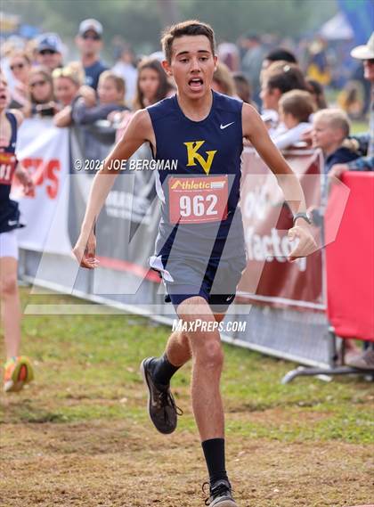 Thumbnail 2 in CIF Central Section Cross Country Championships (Boys D5 Race) photogallery.