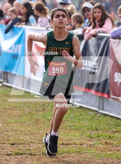 Thumbnail 3 in CIF Central Section Cross Country Championships (Boys D5 Race) photogallery.