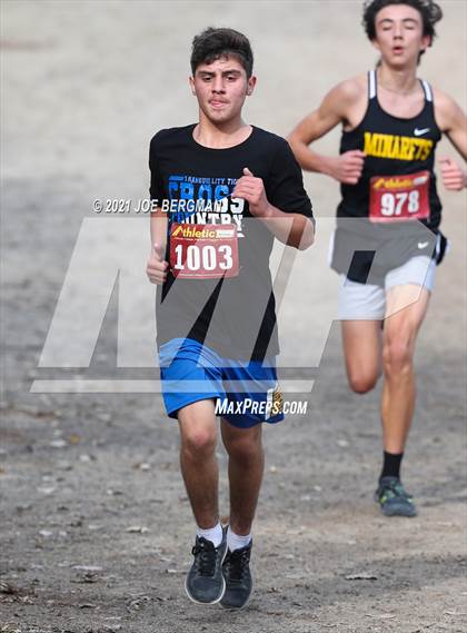 Thumbnail 3 in CIF Central Section Cross Country Championships (Boys D5 Race) photogallery.