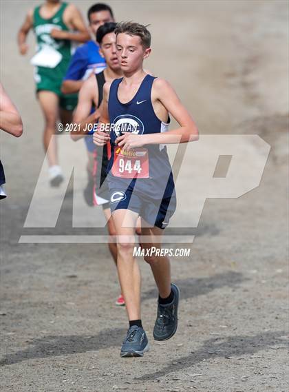 Thumbnail 2 in CIF Central Section Cross Country Championships (Boys D5 Race) photogallery.