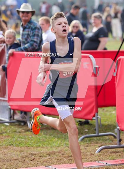 Thumbnail 3 in CIF Central Section Cross Country Championships (Boys D5 Race) photogallery.
