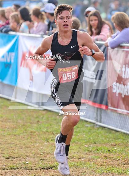 Thumbnail 1 in CIF Central Section Cross Country Championships (Boys D5 Race) photogallery.
