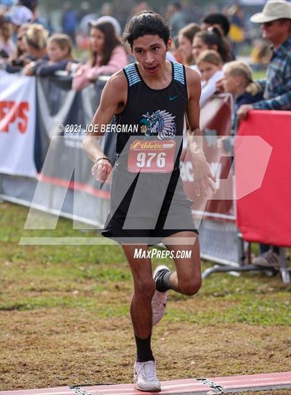 Thumbnail 2 in CIF Central Section Cross Country Championships (Boys D5 Race) photogallery.