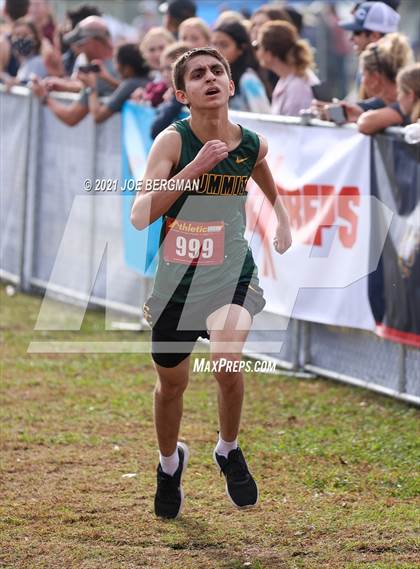 Thumbnail 2 in CIF Central Section Cross Country Championships (Boys D5 Race) photogallery.