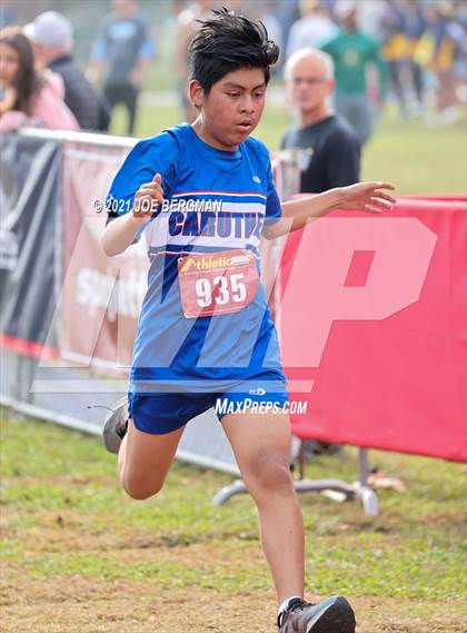 Thumbnail 2 in CIF Central Section Cross Country Championships (Boys D5 Race) photogallery.