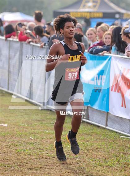 Thumbnail 2 in CIF Central Section Cross Country Championships (Boys D5 Race) photogallery.