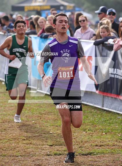 Thumbnail 1 in CIF Central Section Cross Country Championships (Boys D5 Race) photogallery.