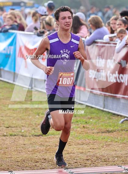 Thumbnail 3 in CIF Central Section Cross Country Championships (Boys D5 Race) photogallery.