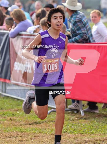 Thumbnail 3 in CIF Central Section Cross Country Championships (Boys D5 Race) photogallery.
