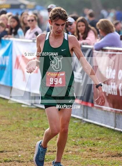 Thumbnail 2 in CIF Central Section Cross Country Championships (Boys D5 Race) photogallery.