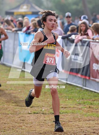 Thumbnail 3 in CIF Central Section Cross Country Championships (Boys D5 Race) photogallery.