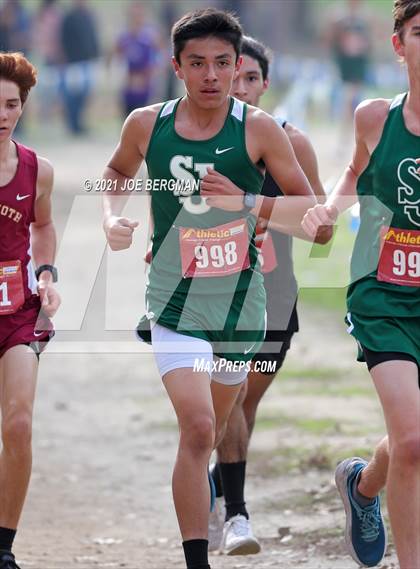 Thumbnail 1 in CIF Central Section Cross Country Championships (Boys D5 Race) photogallery.