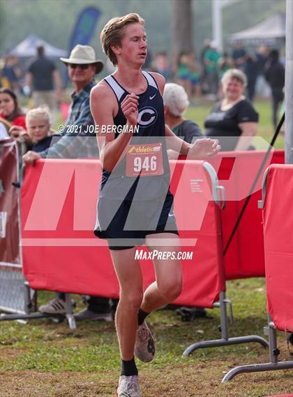Thumbnail 2 in CIF Central Section Cross Country Championships (Boys D5 Race) photogallery.