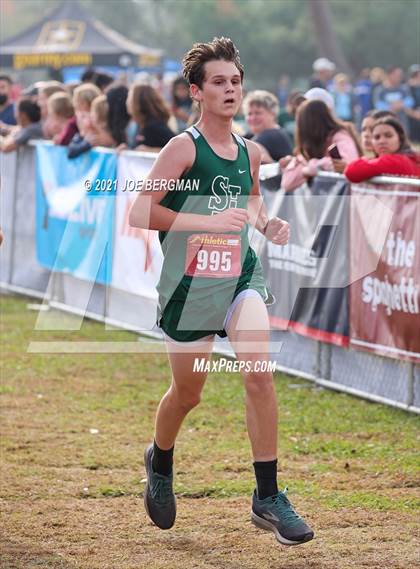 Thumbnail 3 in CIF Central Section Cross Country Championships (Boys D5 Race) photogallery.