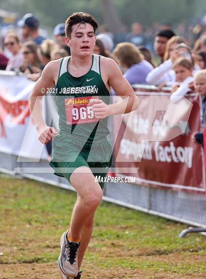 Thumbnail 2 in CIF Central Section Cross Country Championships (Boys D5 Race) photogallery.