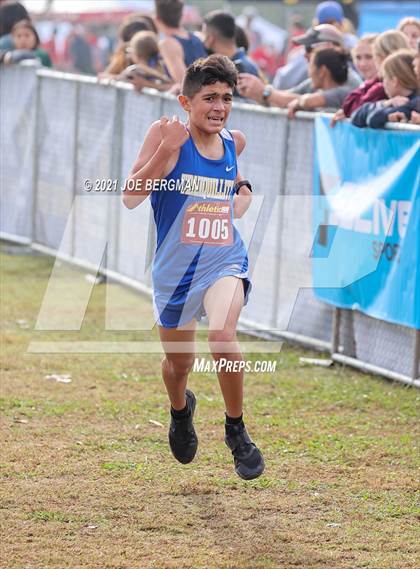 Thumbnail 2 in CIF Central Section Cross Country Championships (Boys D5 Race) photogallery.
