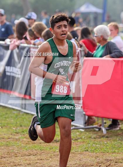 Thumbnail 2 in CIF Central Section Cross Country Championships (Boys D5 Race) photogallery.