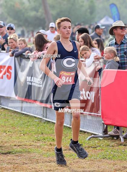 Thumbnail 2 in CIF Central Section Cross Country Championships (Boys D5 Race) photogallery.