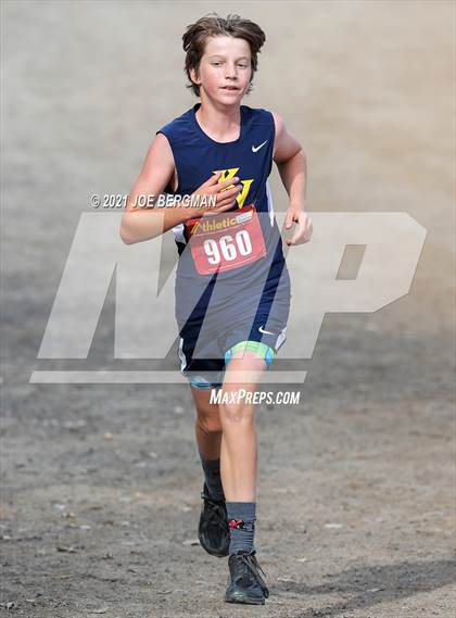 Thumbnail 3 in CIF Central Section Cross Country Championships (Boys D5 Race) photogallery.
