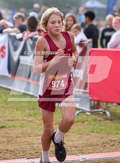 Thumbnail 1 in CIF Central Section Cross Country Championships (Boys D5 Race) photogallery.