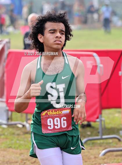 Thumbnail 1 in CIF Central Section Cross Country Championships (Boys D5 Race) photogallery.