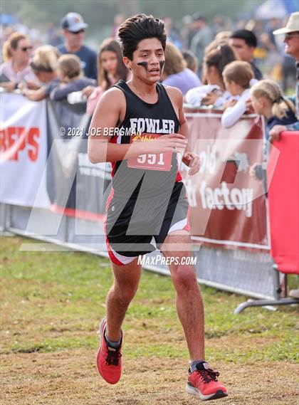 Thumbnail 2 in CIF Central Section Cross Country Championships (Boys D5 Race) photogallery.