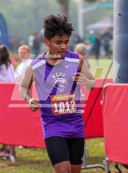 Thumbnail 3 in CIF Central Section Cross Country Championships (Boys D5 Race) photogallery.