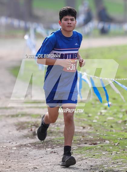 Thumbnail 1 in CIF Central Section Cross Country Championships (Boys D5 Race) photogallery.