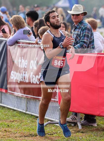 Thumbnail 1 in CIF Central Section Cross Country Championships (Boys D5 Race) photogallery.