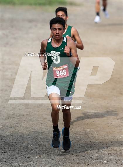 Thumbnail 2 in CIF Central Section Cross Country Championships (Boys D5 Race) photogallery.