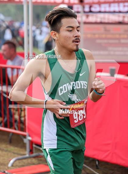 Thumbnail 3 in CIF Central Section Cross Country Championships (Boys D5 Race) photogallery.