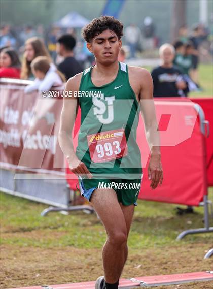 Thumbnail 2 in CIF Central Section Cross Country Championships (Boys D5 Race) photogallery.