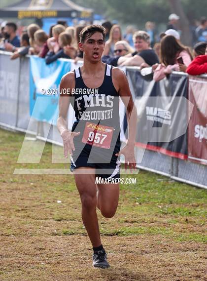 Thumbnail 1 in CIF Central Section Cross Country Championships (Boys D5 Race) photogallery.
