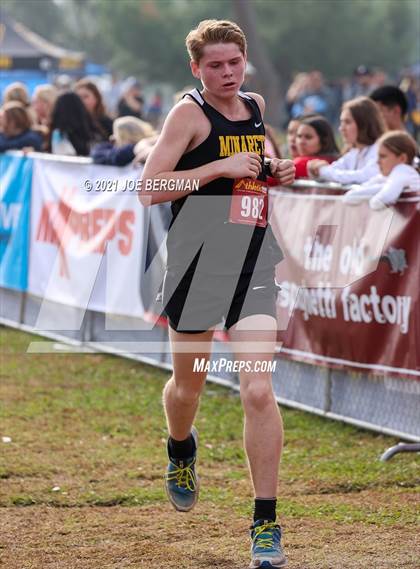 Thumbnail 3 in CIF Central Section Cross Country Championships (Boys D5 Race) photogallery.