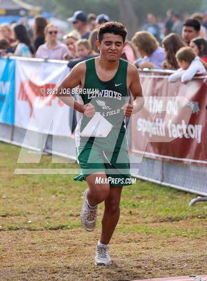 Thumbnail 2 in CIF Central Section Cross Country Championships (Boys D5 Race) photogallery.