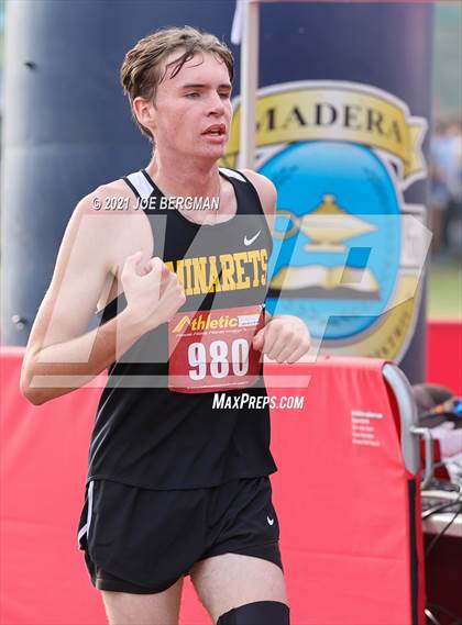 Thumbnail 1 in CIF Central Section Cross Country Championships (Boys D5 Race) photogallery.