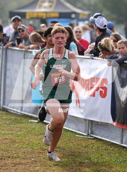 Thumbnail 2 in CIF Central Section Cross Country Championships (Boys D5 Race) photogallery.