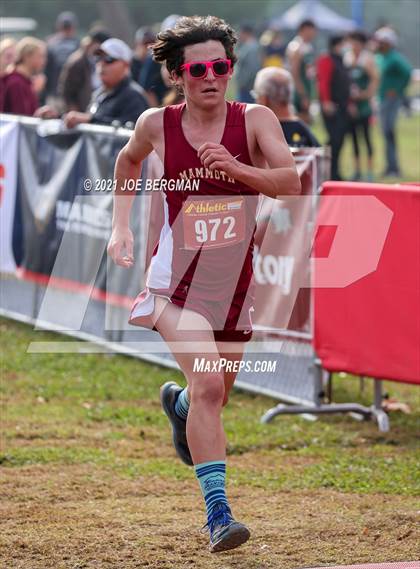 Thumbnail 1 in CIF Central Section Cross Country Championships (Boys D5 Race) photogallery.