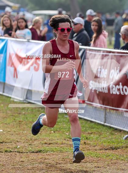 Thumbnail 3 in CIF Central Section Cross Country Championships (Boys D5 Race) photogallery.