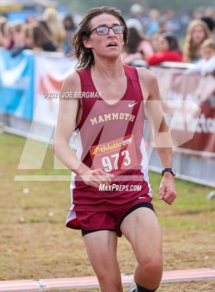 Thumbnail 1 in CIF Central Section Cross Country Championships (Boys D5 Race) photogallery.