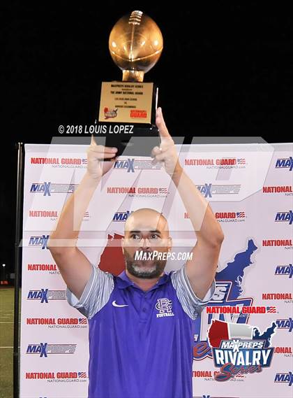 Thumbnail 2 in Rancho Cucamonga @ Los Osos (2017 MaxPreps Rivalry Series) photogallery.