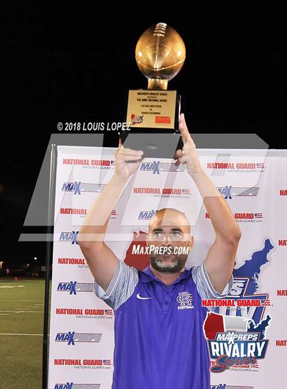 Thumbnail 1 in Rancho Cucamonga @ Los Osos (2017 MaxPreps Rivalry Series) photogallery.